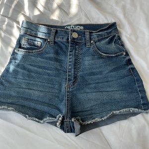 size 0 jean shorts